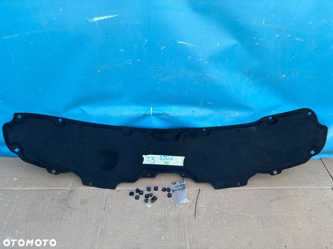 VW T5 TRANSPORTER LIFT 03- WYGŁUSZENIE WYCISZENIE MASKI ZE Spinkami - 1