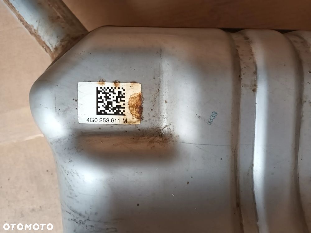 Audi A6 C7 4G lift 2.0 TDI wydech końcowy tłumik 4G0253612M 4G0253611M 28km - 11