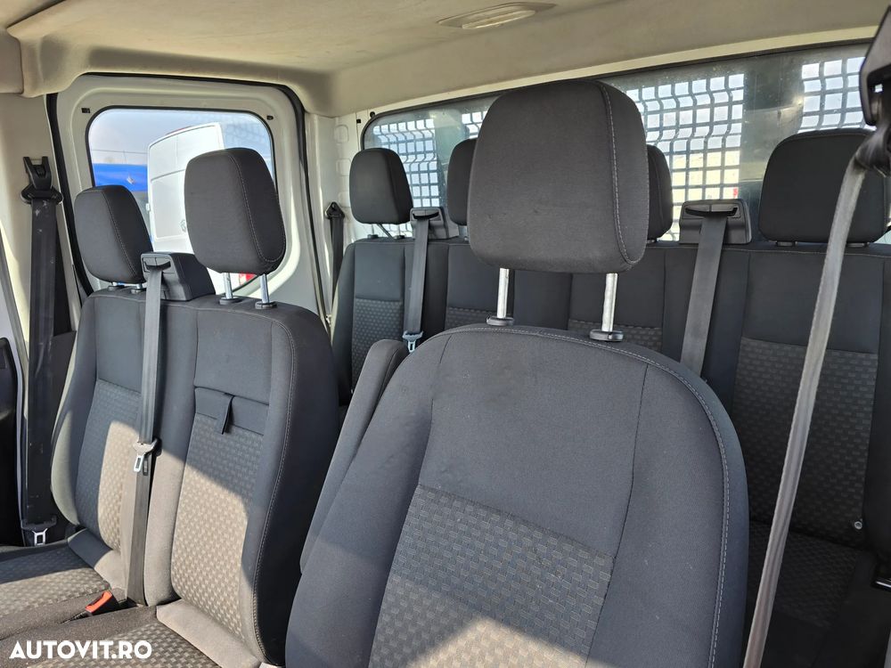 Ford New Transit AXA DUBLA Doka 7 Locuri+Bena - 19