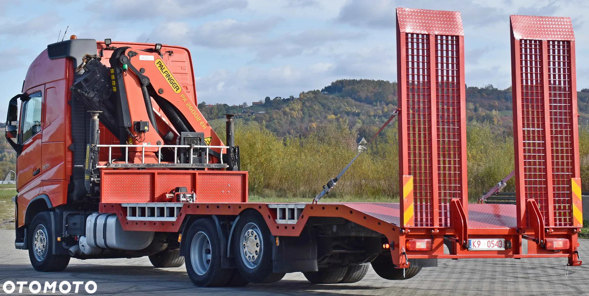 Volvo FH 420 * LAWETA 7,90 m + PK 26002 - EH D + PILOT / STAN BDB - 7