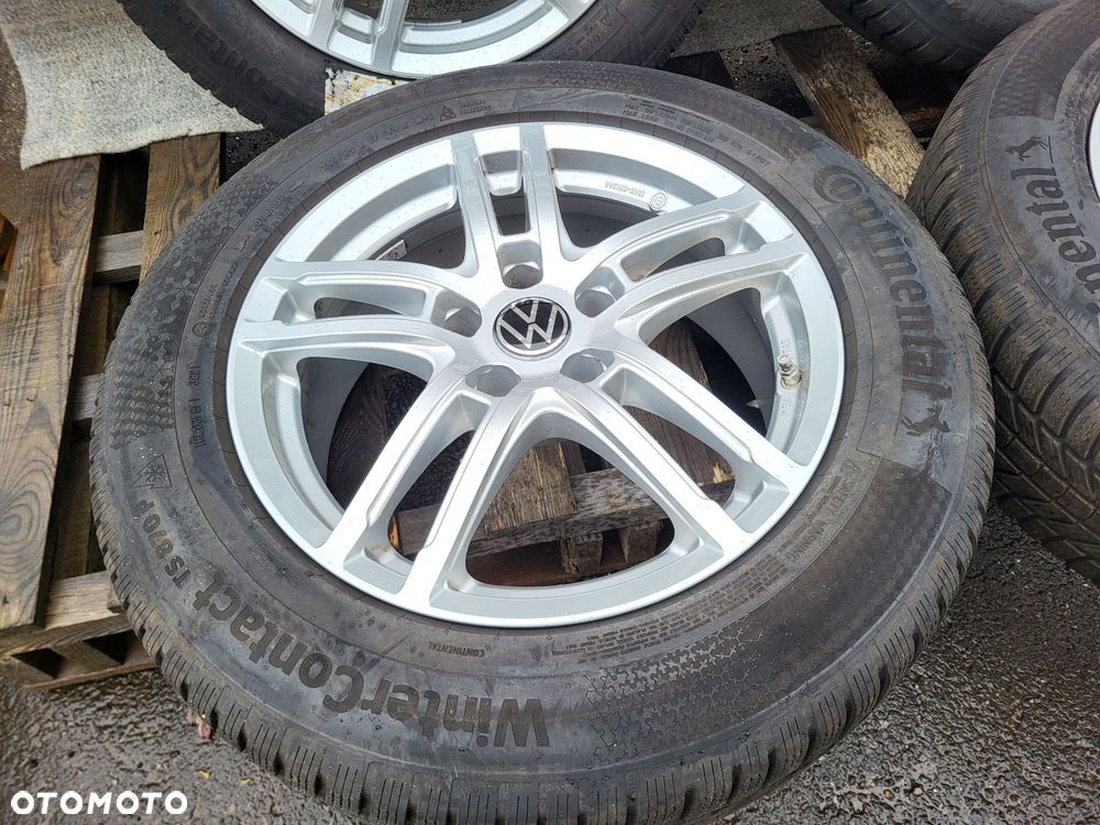 [K416] Koła zimowe 17 Cali 5x112 Continental 215/65/17 7mm VW TIGUAN - 3