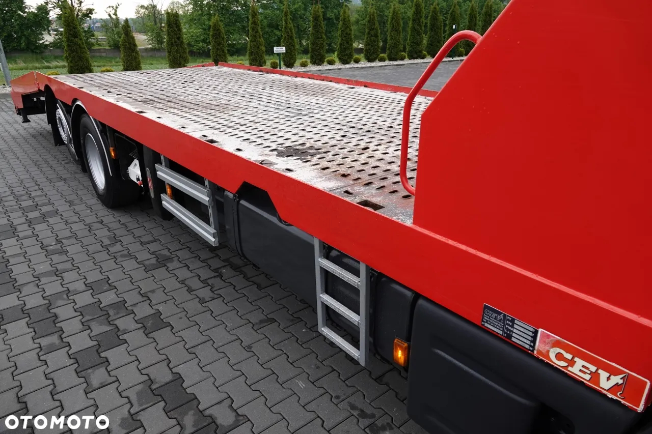 Scania G 360 / 6X2 / LAWETA / POMOC DROGOWA / OŚ SKRĘTNA I PODNOSZONA / NAJAZDY HYDRAULICZNE / WCIĄGARKA / SPROWADZONY - 16