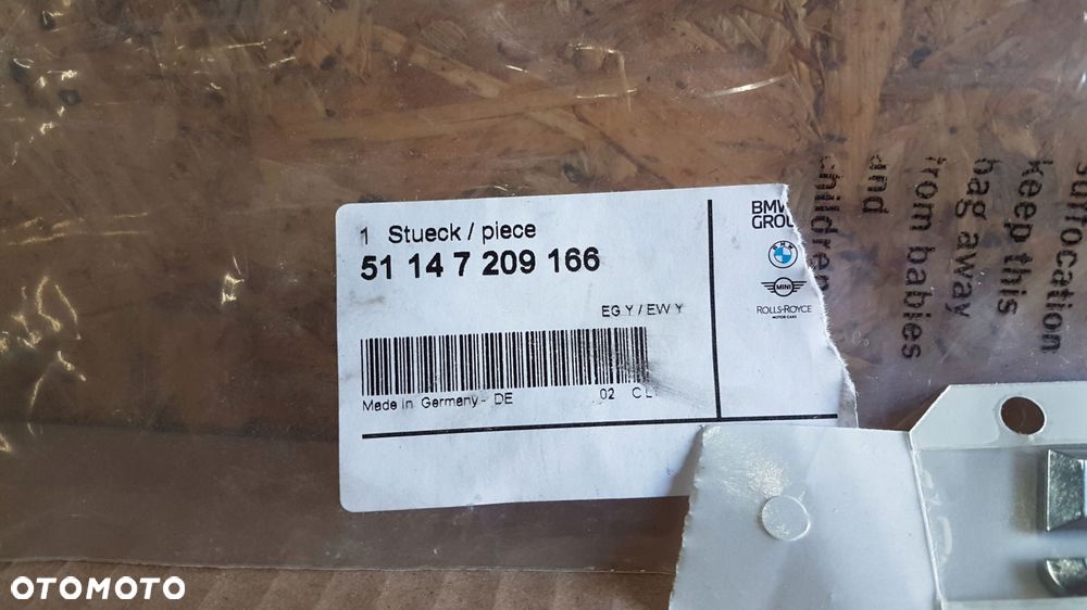 emblemat klapy bagażnika bmw 5 f11 535d nowy oryginał!! - 3