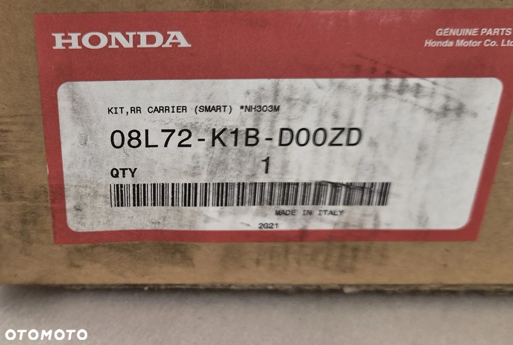 KUFER BOX BAGAŻNIK MOCOWANIE STELAŻ MOTOCYKLOWY HONDA FORZA 08L70-KTW-B11ZJ - 15