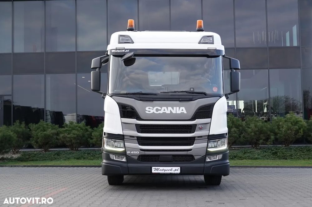 Scania P 450 / RETARDER / SISTEM HIDRAULIC / CABINĂ JOSĂ - 4