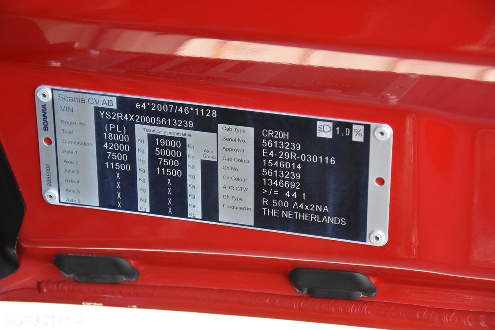 Scania R 500 / 2021 / I PARK-COOL / FULL LED / STANDARD / FULL SERWIS ASO SCANIA!! / Retarder !! / Jak nowa !! - 39