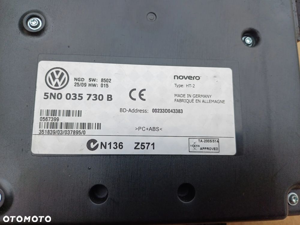 Moduł bluetooth 5N0035730B Tiguan Golf 5 Passat B6 - 2