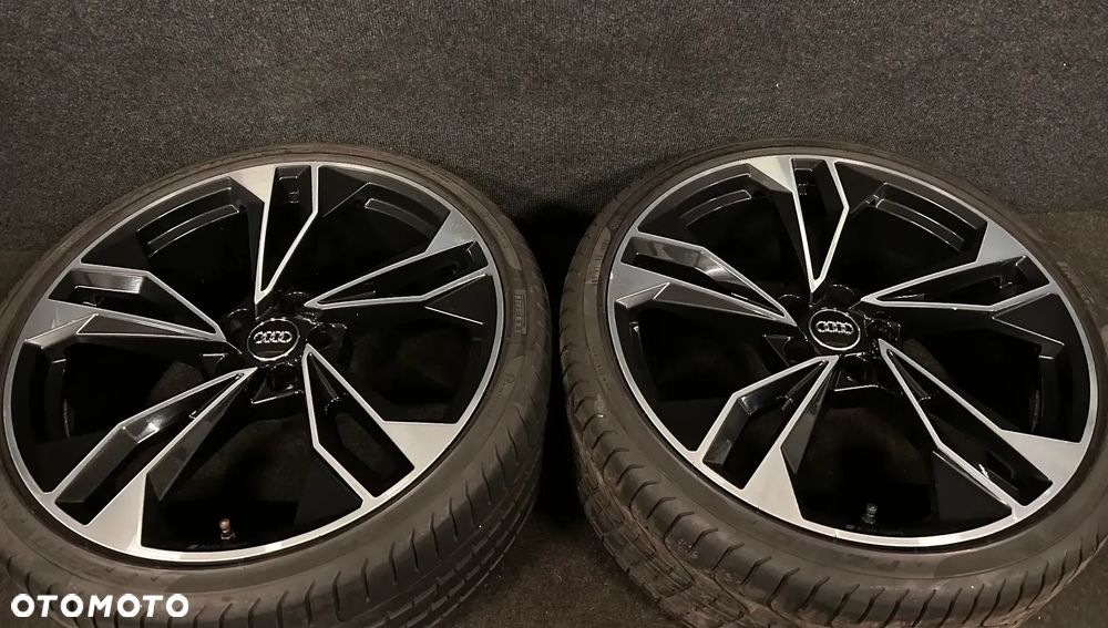 Oryginalne Koła Audi A5, S5, RS5 8T0, A4, S4, RS4 B8, B9 20 cali 5x112 4szt. Ładne! Opony letnie Pirelli! - 17
