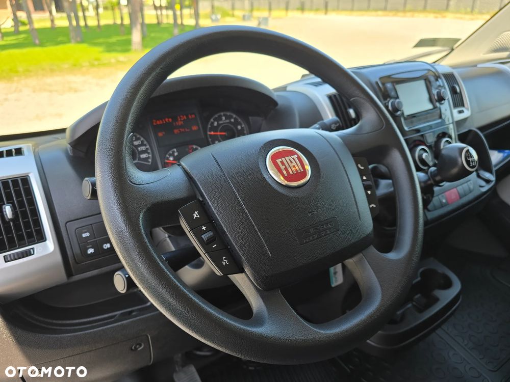 Fiat DUCATO L4H2 MAXI SILNIK 2,3 IVECO 140KM 85 Tyś km SALON PL SERWIS DO OSTATNIEGO Km TEMPOMAT KAMERA COFANIA KLIMA BAGAŻNIK DACHOWY - 19