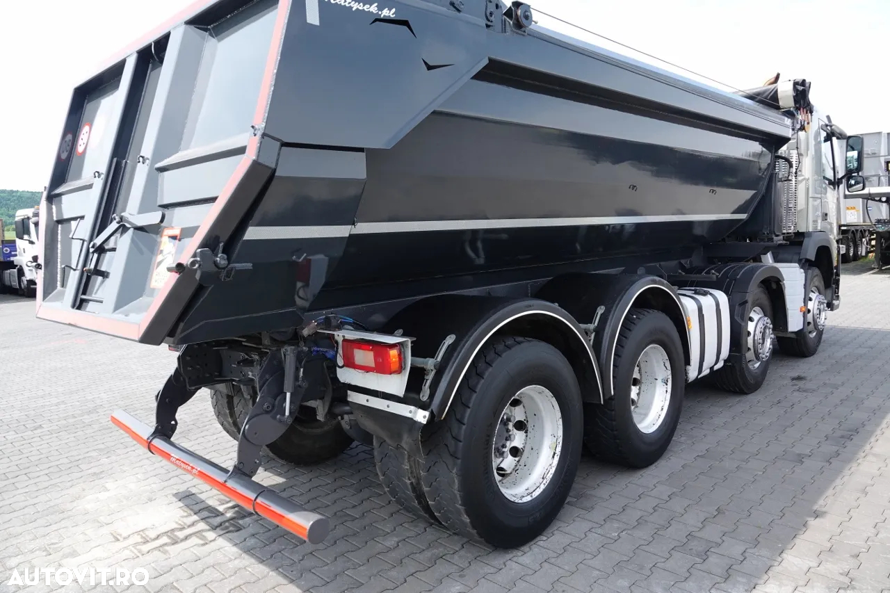 Volvo FM 450 / 8x4 / BASCULATOR SPATE / HIDROCLAPS / EURO 6 / IMPORTAT - 21