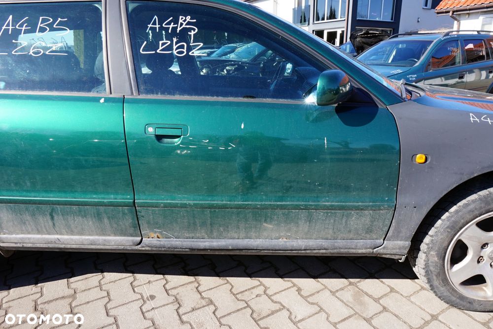 DRZWI PRZEDNIE PRAWE A4 B5 KOMBI LZ6L  ZIELONY AUDI 1994-2001 - 3
