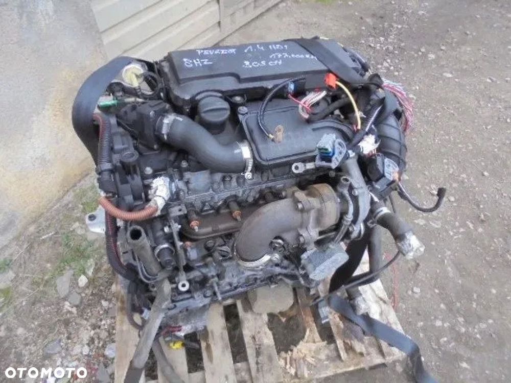 PEUGEOT 206 307 1.4 HDI SILNIK 8HZ BOSCH - 1