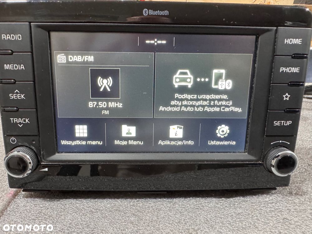 KIA STONIC KONA RADIO FABRYCZNE ORYGINAŁ 96160-H8850FHV - 2