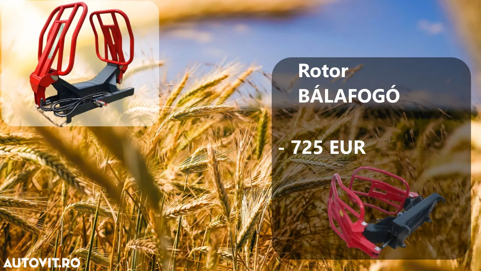 Rotor Cupe crocodil,cereale,clesete baloti,furci - 5
