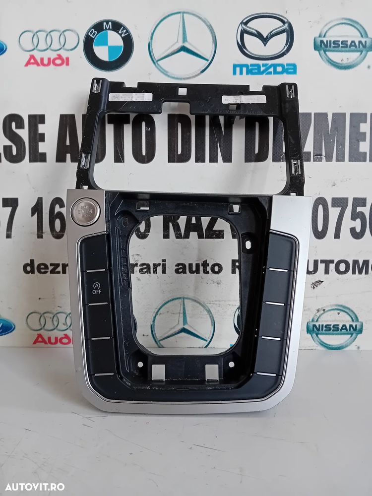 Rama Consola Centrala Cotiera Buton Start Stop Vw Passat B8 An 2014-2020 Volan Stanga - 6