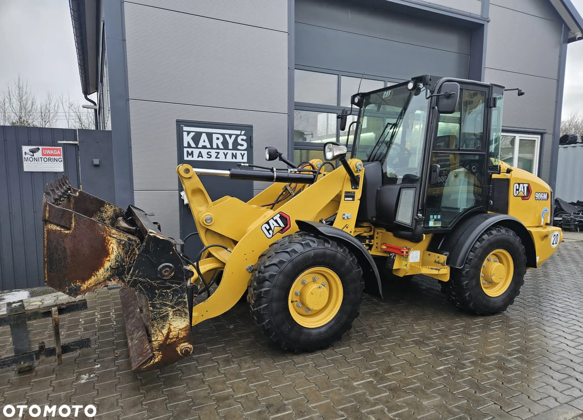 Caterpillar ŁADOWARKA KOŁOWA CAT CATERPILLAR 906 906M 907 908 2021R PŁUG ŚNIEŻNY - 7