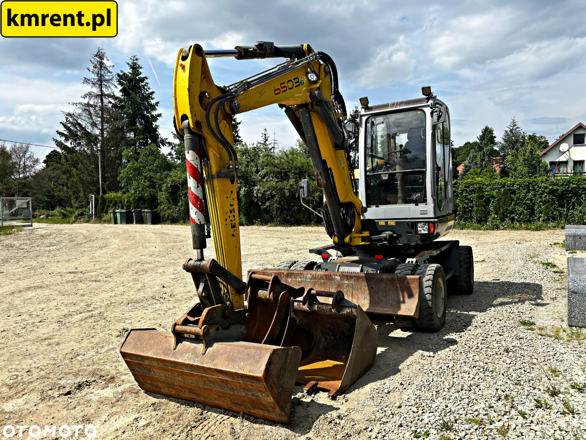 Wacker Neuson 6503 -2 KOPARKA KOŁOWA 2015R. | EW 65 KOMATSU PW 98 LIEBHERR A 309 VOLVO EW60 - 9