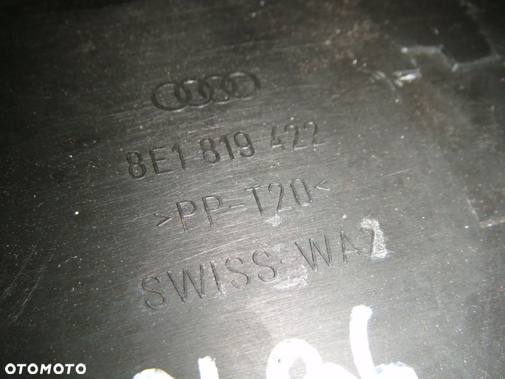 audi a4 b6 osłona akumulatora  8e1819422 - 3