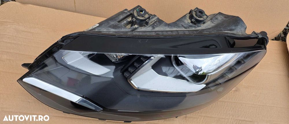 Far stanga Bi Xenon Led Vw Sharan 7N 2011 / 2012 2013 / 2014 2015 / 2016 2017 - 3