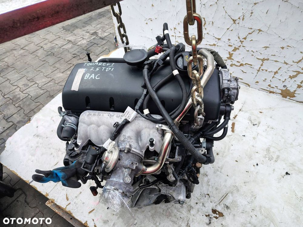 SILNIK KOMPLETNY BAC VOLKSWAGEN TOUAREG 1 I 7L 2.5 TDI 119 TYŚ KM - 1