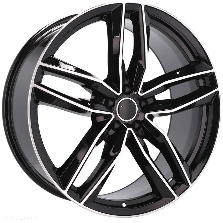 4x Felgi 18 m.in. do AUDI A3 8V 8Y A4 B6 B7 B8 B9 A5 B10 A6 Allroad C6 C7 C8 A8 D3 - BK690 - 3