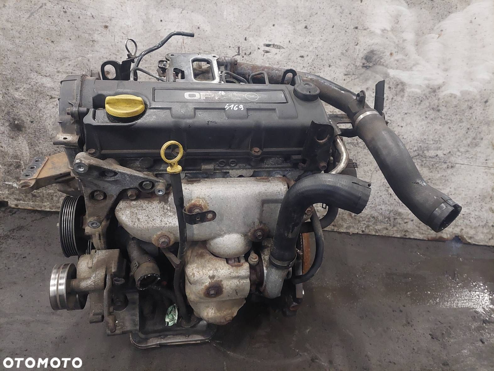 SILNIK DIESEL + POMPA WTRYSKI TURBO OPEL ASTRA G 1.7 DTI Y17DT - 4
