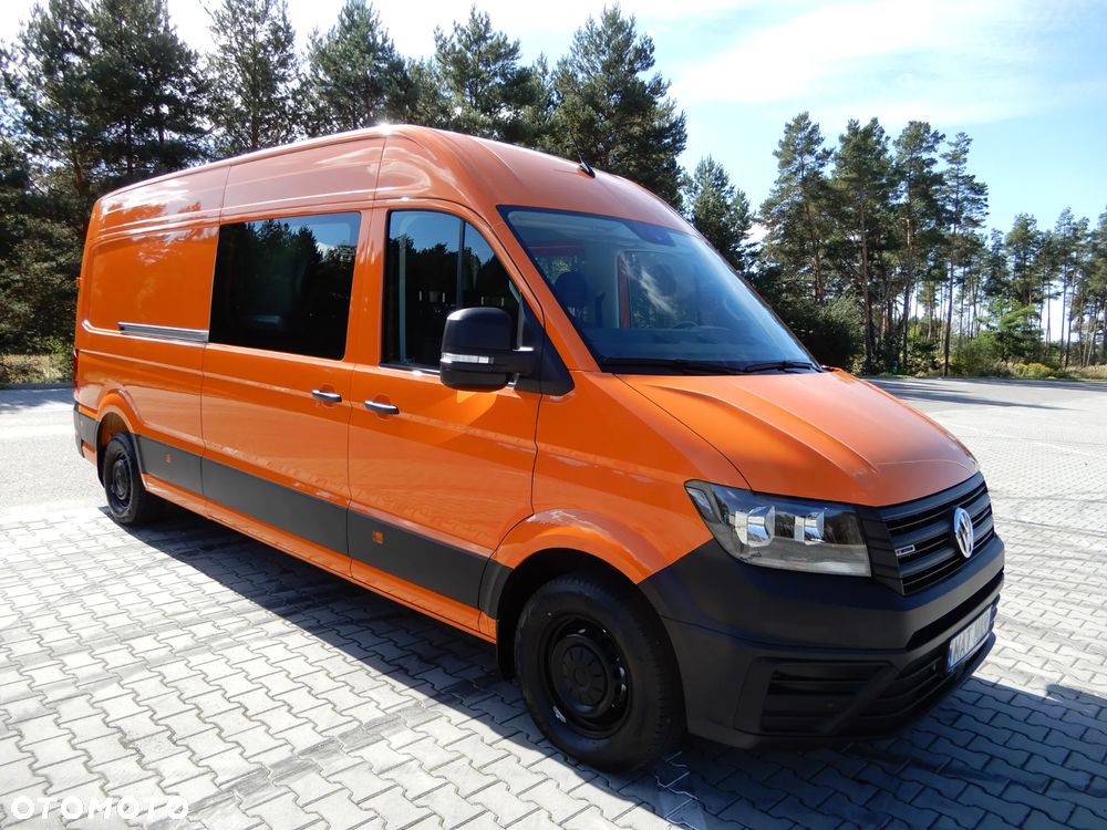 Volkswagen Crafter 4Motion 4X4 2.0 TDI 177 KM Automat 8-Mio Biegowy MIXTO Doka Brygadowy Dubel 6-Cio Osobowy+952 Kg Ładowność HAK 3000 Kg Blaszak Furgon L4H2 Rozstaw Osi 4490 mm GWARANCJA FABRYCZNA Stan Auta Jak NOWY OKAZJA - 8