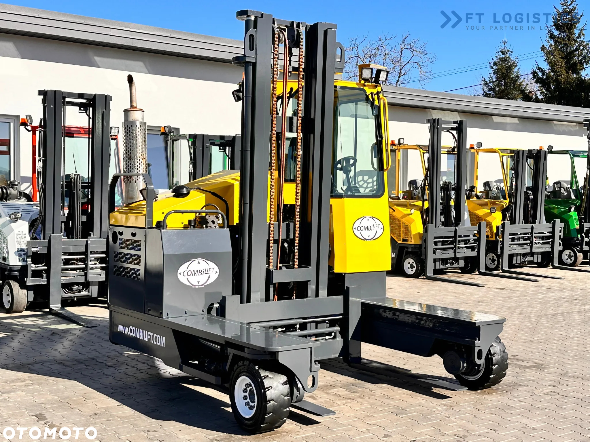 Combilift C4000 / LPG / DUPLEX / 4100MM / WAGA / PRZESÓW WIDEŁ / JAK NOWY - 8