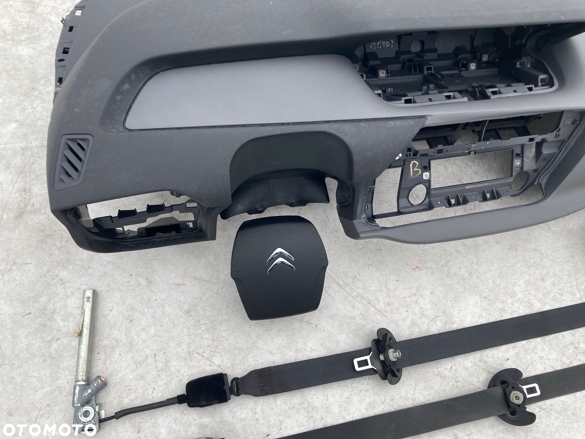 CITROEN C4 PICASSO II DESKA ROZDZIELCZA KONSOLA KOKPIT PULPIT PÓŁKA PARAPET AIRBAG AIR BAG SRS - 4