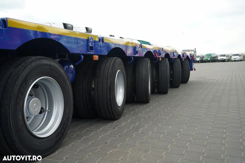 Nooteboom BETON JOS / MCO / EXTENSIBIL / 6 AXE / MTA: 85 TONE / AXE DE DIRECȚIE / SUPORT / 22,5 M / SAF - 27