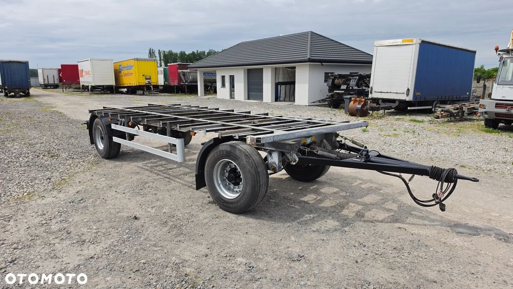 Inny 16.500zł netto PRZYCZEPA 7.10M OCYNK DO ZABUDOWY  OPONY 385/65R22.5 ST.bdb MOŻLIWOŚĆ TRANSPORTU - 1