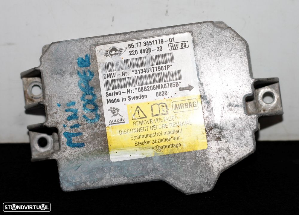 CENTRALINA DE AIRBAG MINI COOPER - 2