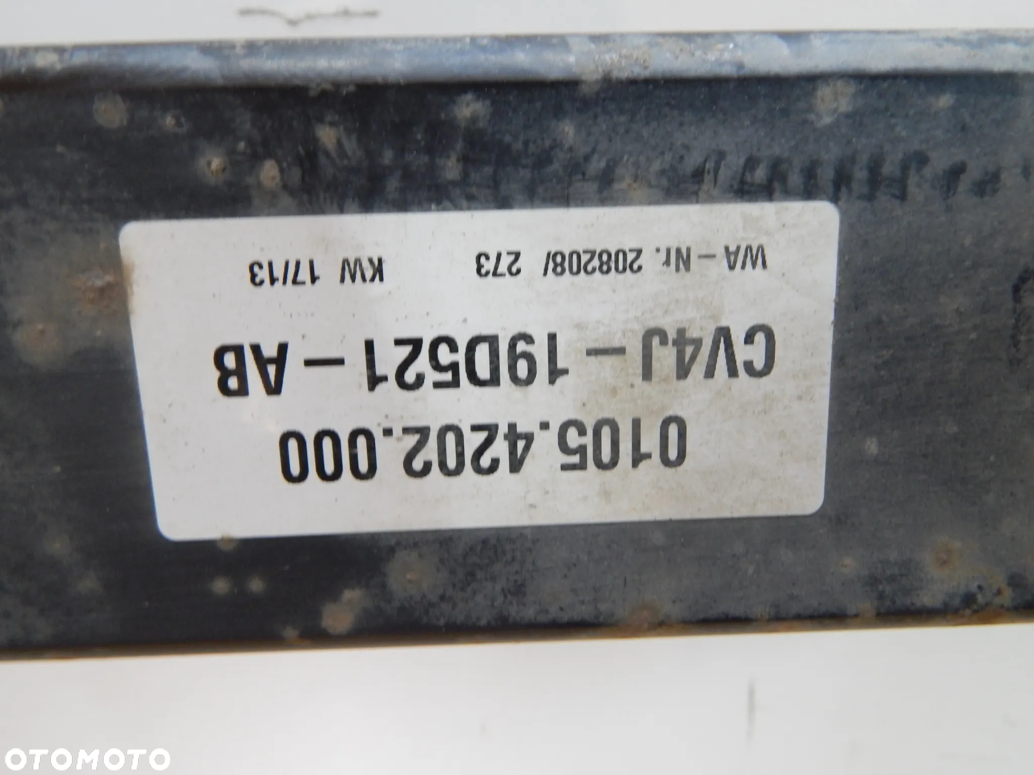 Hak holowniczy zaczep Ford KUGA Mk2 Escape 13-19 Łuków części - 6