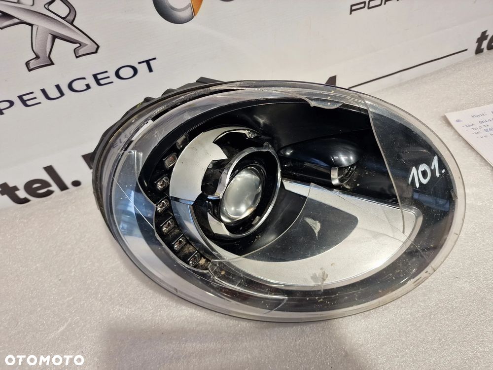 VW BEETLE 5C0 / 5C1 PRAWA LAMPA PRZEDNIA PRZÓD BI-XENON BIXENON + LED , 10 PINÓW , NR AUKCJI LPP101 - 11