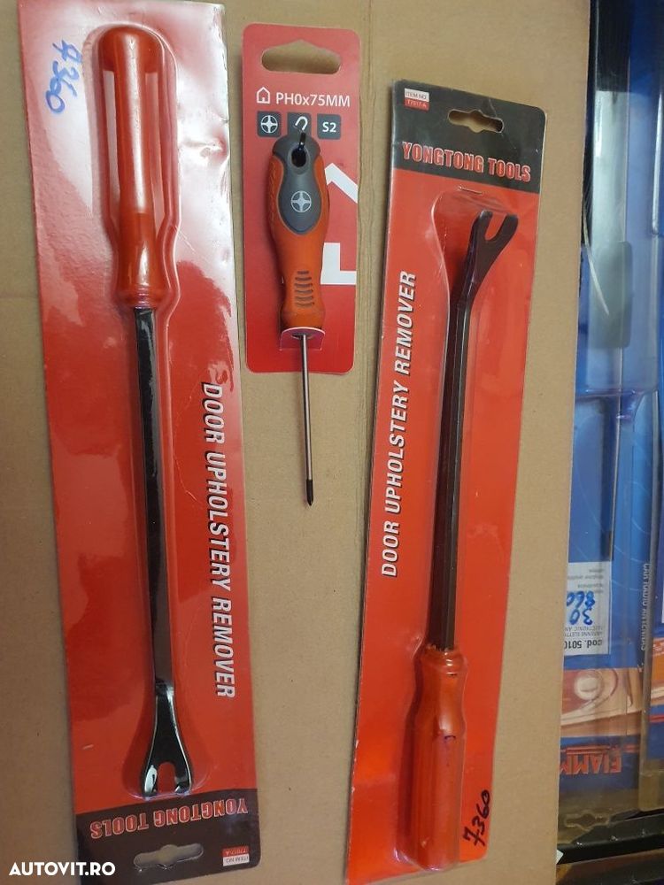 Surubelnita tip furcă pentru demontat clipsuri auto - 4