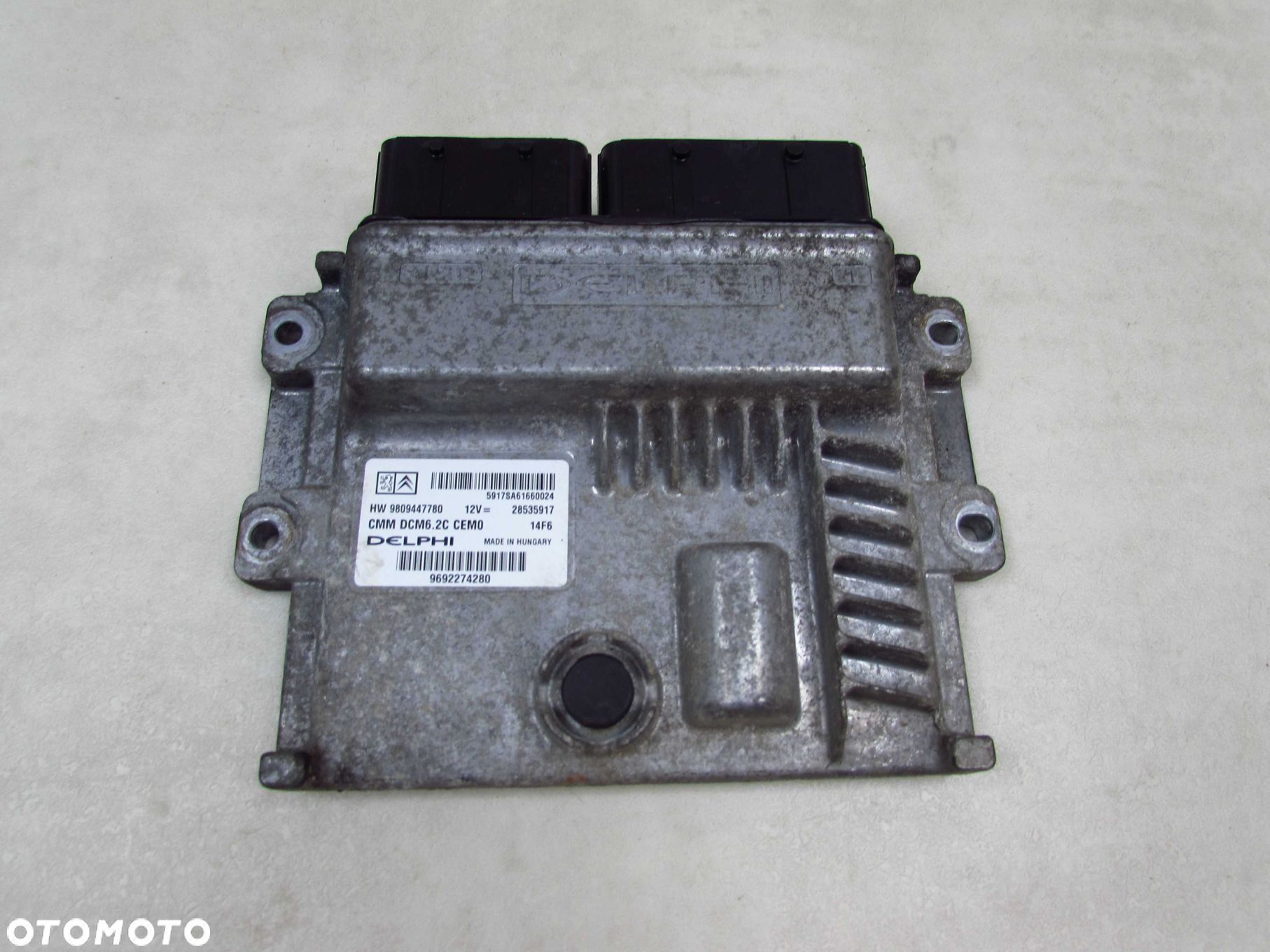 FIAT DUCATO BOXER JUMPER LIFT 2.0 BLUE HDI EURO 6 KOMPUTER STEROWNIK SILNIKA 9809447780 96922774280 - 1