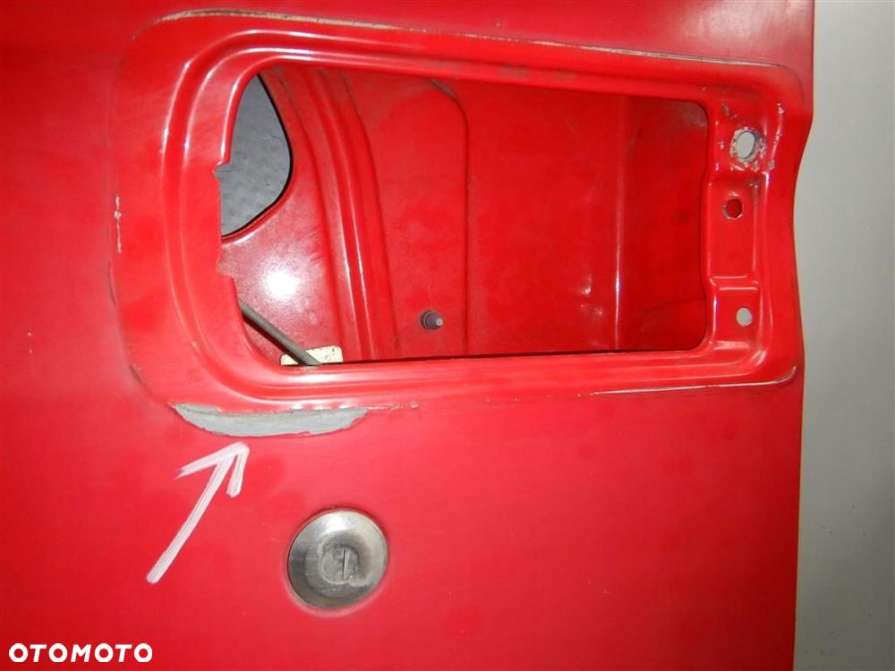 Drzwi przesuwane prawe Opel Movano I 1998-2003 PRZED LIFT CZERWONE - 7