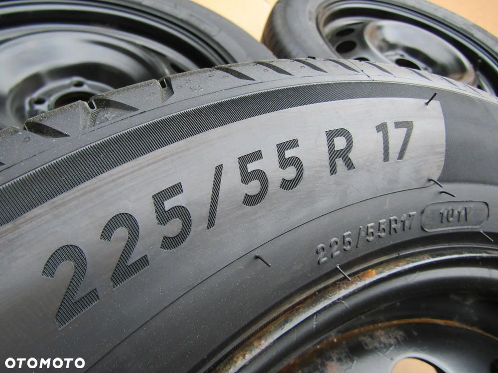 4x Felgi Stalowe  KOŁA 17 Toyota Proace II Peugeot Traveller Expert IV Partner III 7 j 5x108 ET46 piasta 65,1 mm + Opony 225/55 17 Michelin Letnie - 10