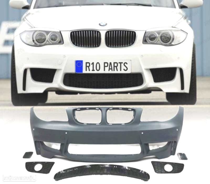 PARA-CHOQUES DIANTEIRO BMW E81 E87 E82 E88 06-10 LOOK 1M - 1