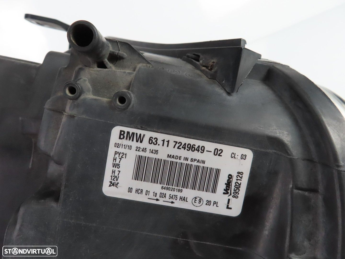 Farol normal Esquerdo Usado / Original BMW 1 (E81)/BMW 1 Coupe (E82)/BMW 1 Conve... - 7