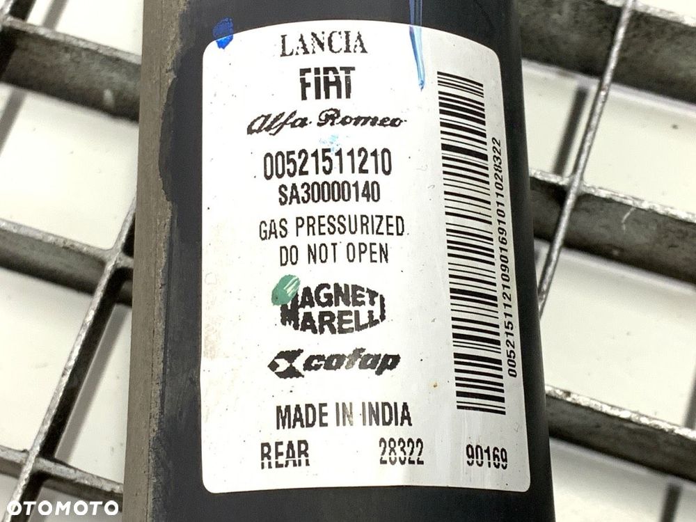 AMORTYZATOR PRAWY TYŁ  FIAT 500 (312_) 2007 - 2022 1.0 Mild Hybrid (312.AYD1B) 51 kW [69 KM] - 4