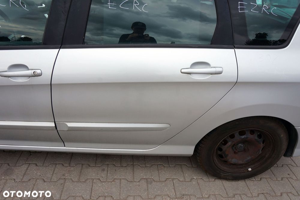 DRZWI TYLNE LEWE 308 I T7 SW KOMBI EZRC  SREBRNY PEUGEOT 2007-2011 - 3