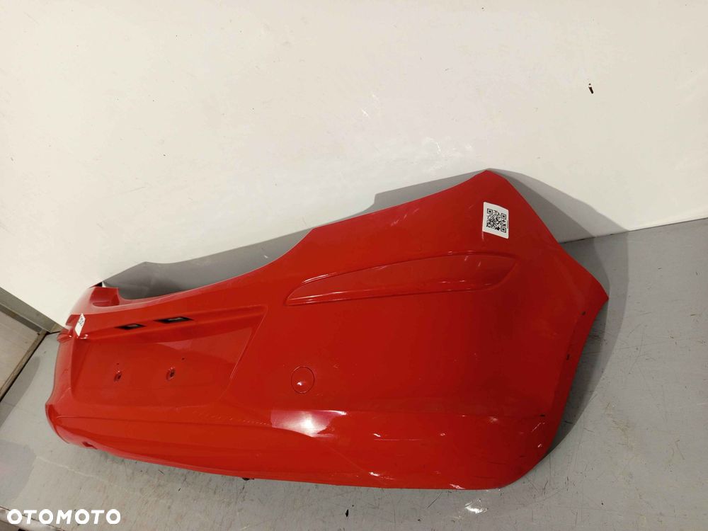 ^ ZDERZAK TYŁ TYLNY DO OPEL CORSA D Z547 CZERWONY - 2