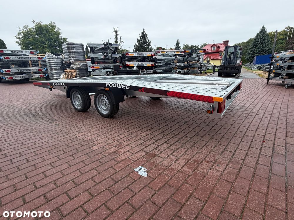 Inny Laweta FOOWEE FW4520 raz łamana NAJAZDY ALU 450x200 cm 2 osie 2700KG VDI w CENIE! - 2