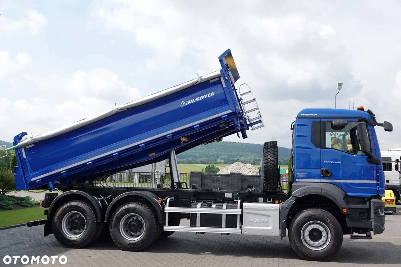 MAN TGS 33.440 / 6X4 / WYMIEŃ SWÓJ STARY NA NOWY / WYWROTKA 3 STRONNA / HYDROBURTA / BORDMATIC / KH-KIPPER / FABRYCZNIE NOWY / DOSTĘPNY OD RĘKI - 6