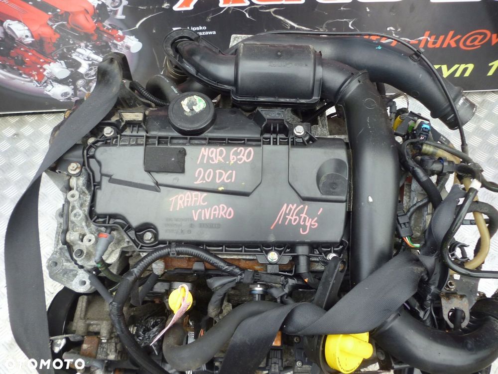 SILNIK KOMPLETNY TRAFIC VIVARO PRIMASTAR 2.0 DCI M9R630 EURO5 176 TYS - 2