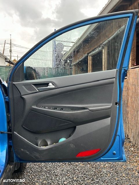 Usa Dreapta Fata Hyundai Tucson III 2015 - 2018 SUV 4 Usi Ara Blue Metallic R3U (1293) - 2