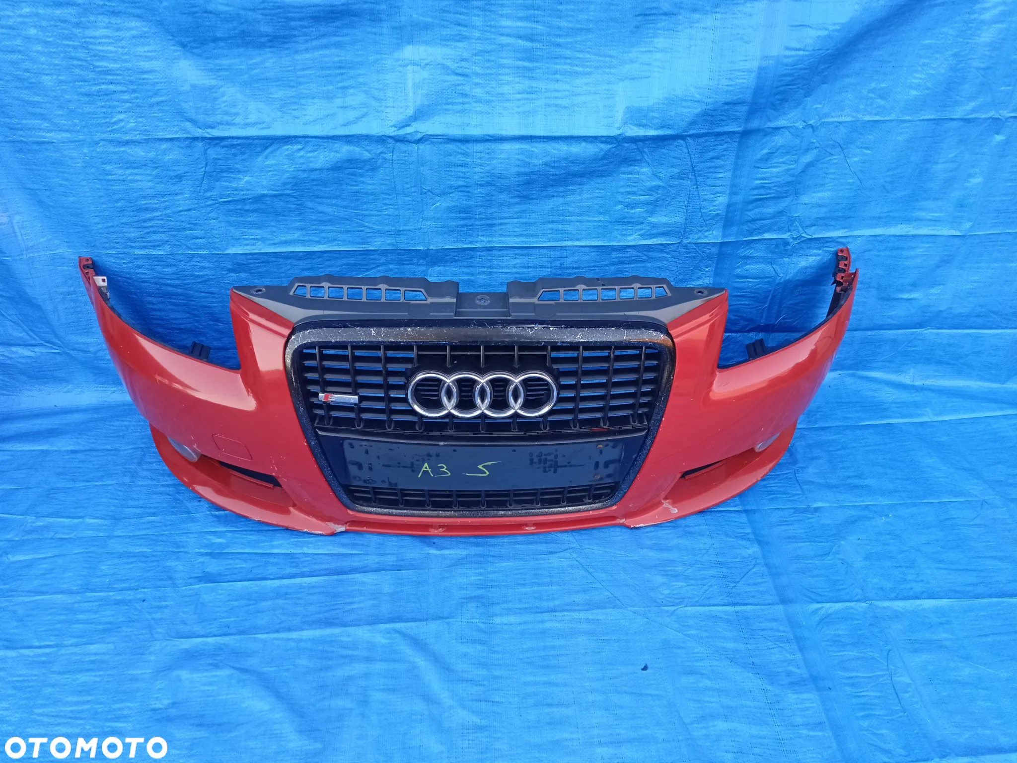 Zderzak przód przedni kompletny Audi A3 8P SLINE S-LINE lift duży grill wysyłka - 10