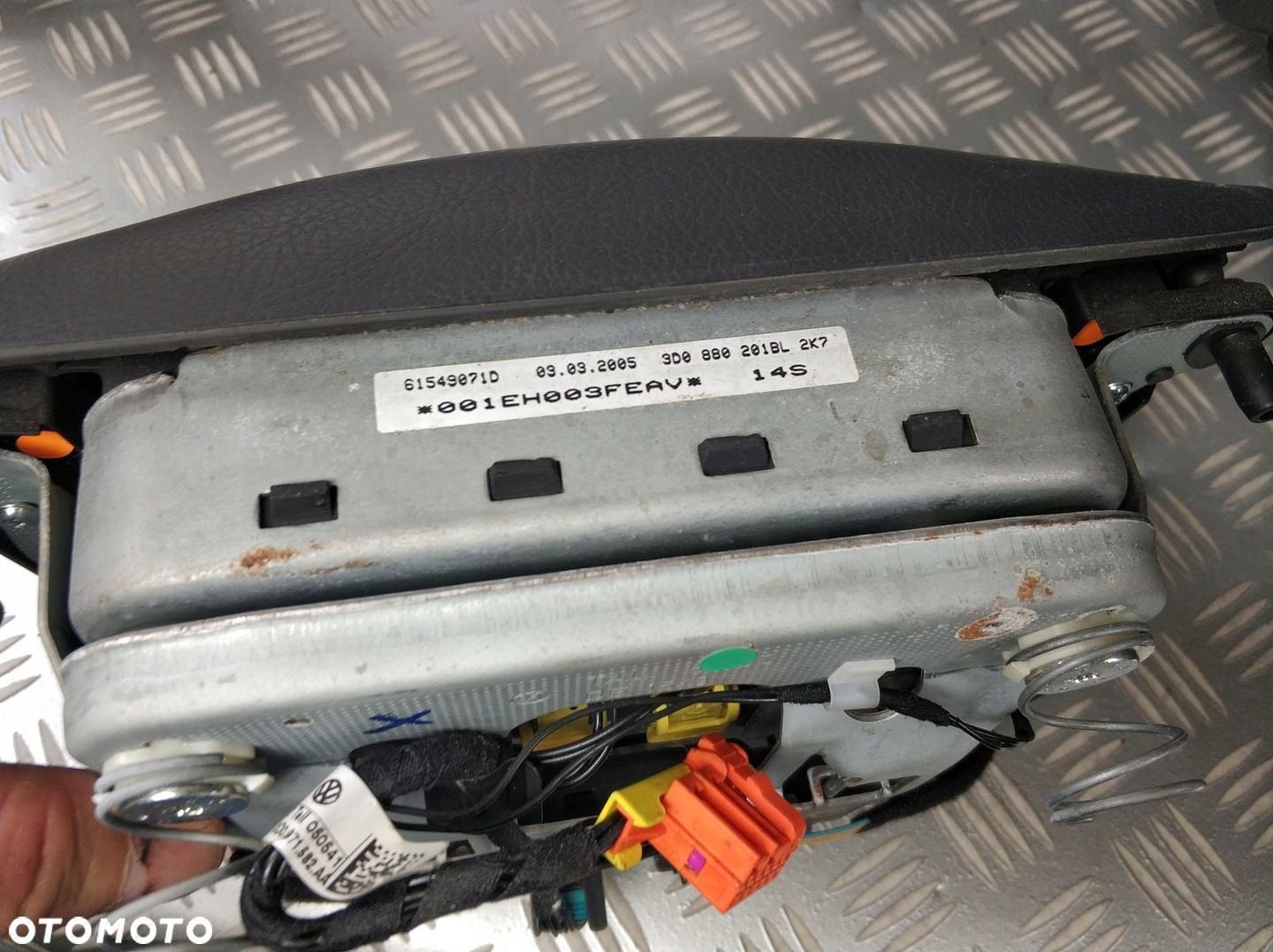 deska kokpit airbag pasy sensor VW PHAETON 2002- EUROPA - 12