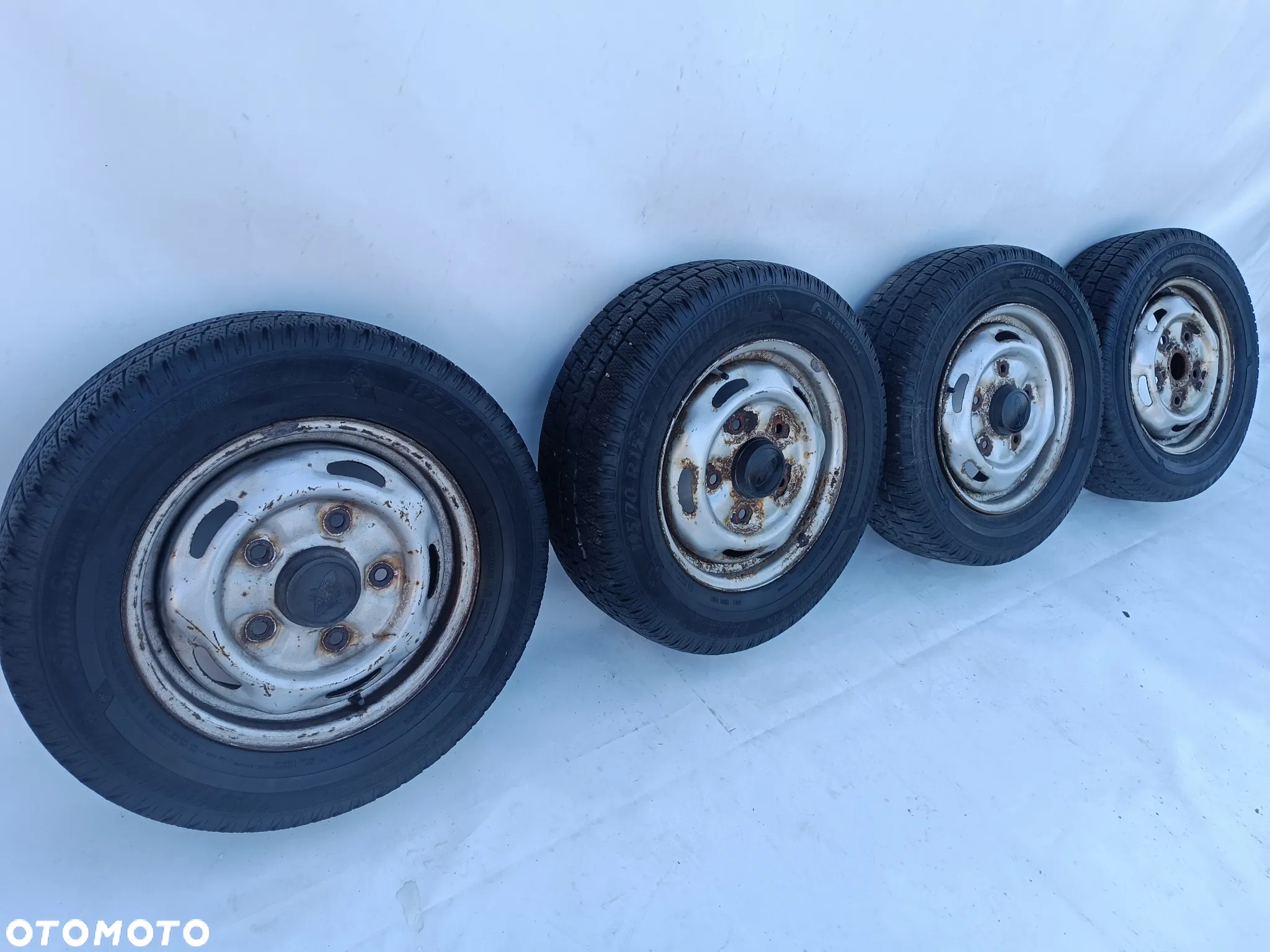 FELGI KOŁA OPONY 195/70/R15C TRANSIT 5x160  MK7 06-14 CUSTOM - 2